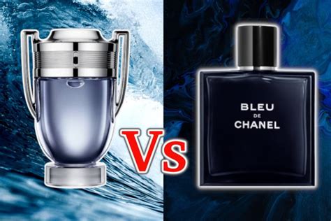 invictus vs bleu de chanel|Paco Rabanne Invictus Vs Bleu De Chanel – Perfume Nez.